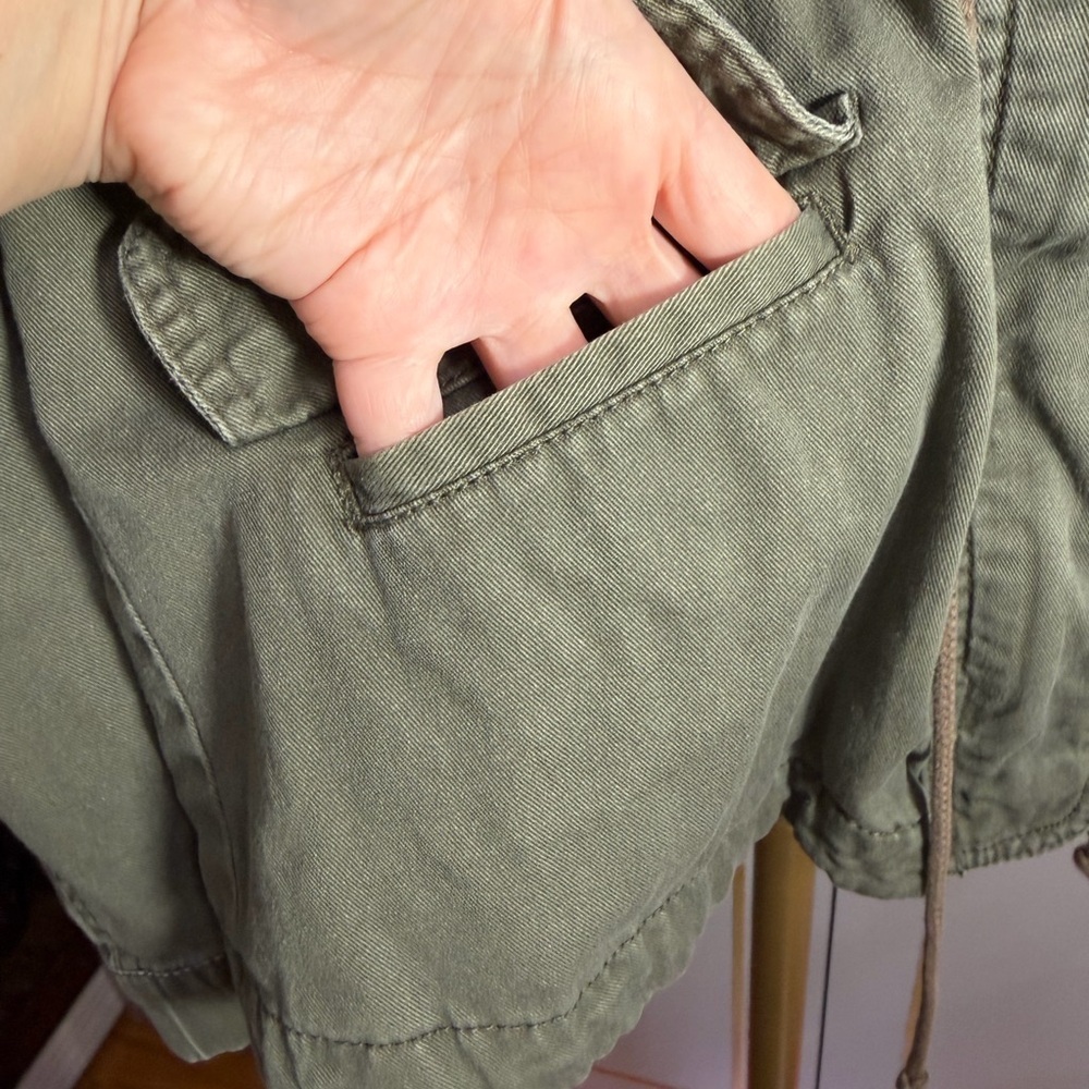 My Bajee Collection by Be Cool Green Utility Jacket #0069 - Picture 6 of 9